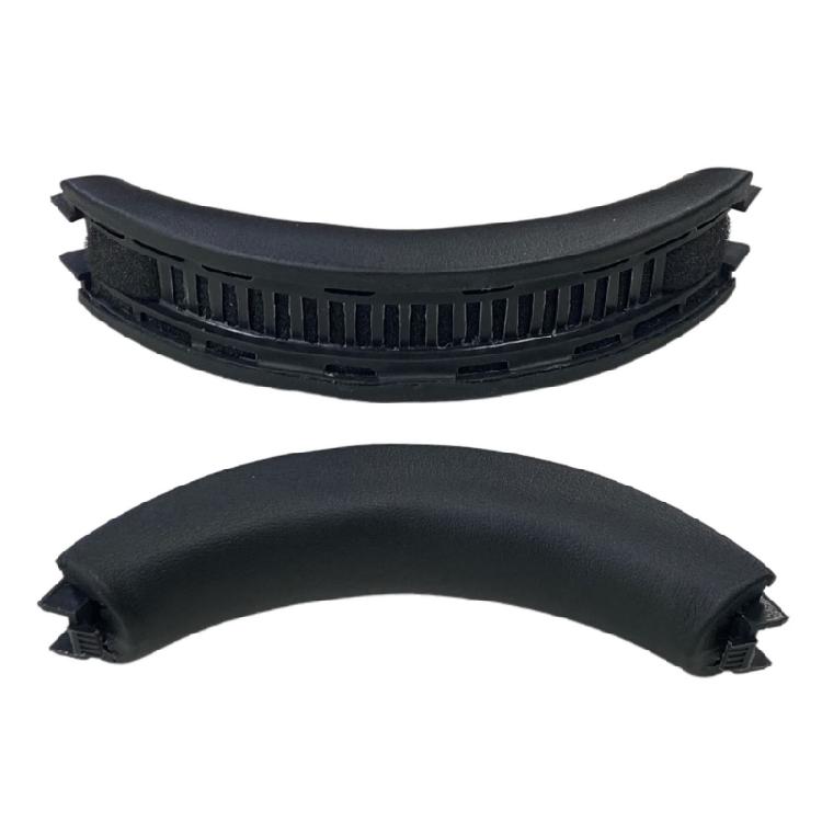 Black Replacement Headband Cushion for H3, Padded Headset Repair Part with End Attachment Clips