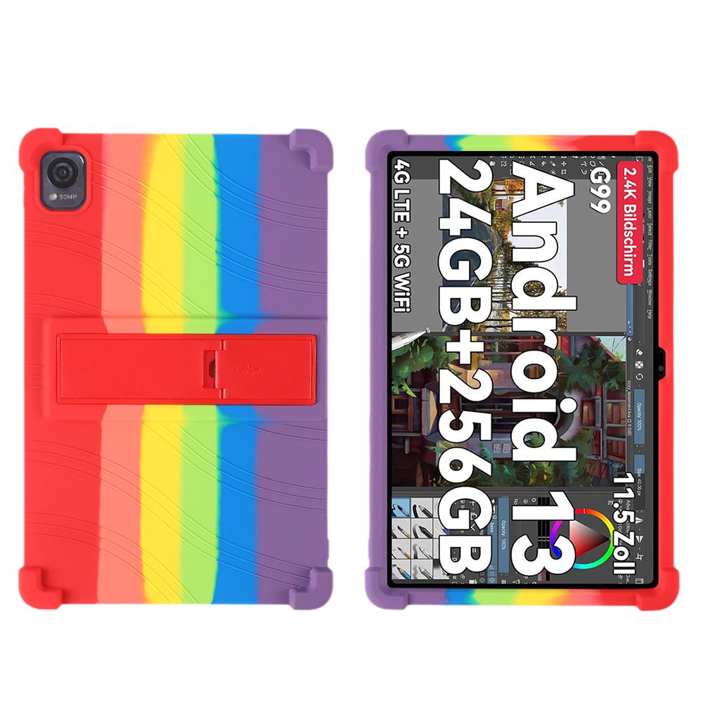 Für Blackview MEGA 1 2024 11,5-Zoll-Tablet, weiche Silikonhülle, verdickte Eckenabdeckung, stoßfeste Funda, rutschfeste Coque für Kinder