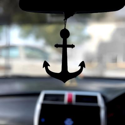 Acryl Traumfänger für Auto Hängeornament | Verschönern Sie Auto, Zuhause, Büro & Gartendekor | Göttliche Eleganz | Positive Vibes Spiegeldekor
