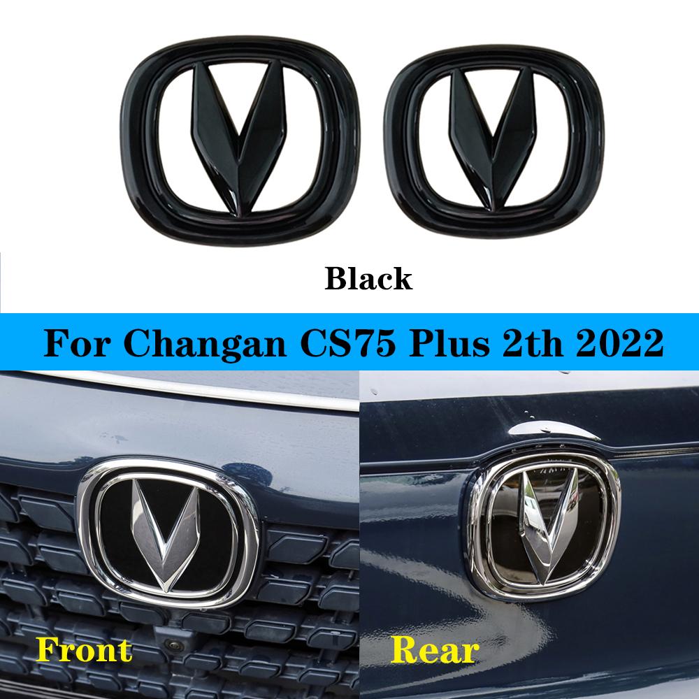 For Changan CS35 Plus CS55 Plus CS75 Plus Car Steering Wheel Logo Front Machine Logo Tail Door Logo Car Wheel Logo Cover Garnish