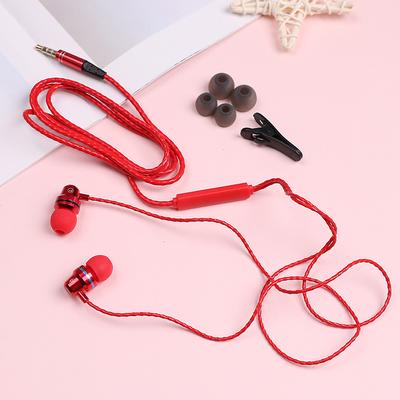 1 Stück Bequemes und weiches, wasserdichtes, kabelgebundenes Ohrhörer-Freisprech-Stereo-Headset