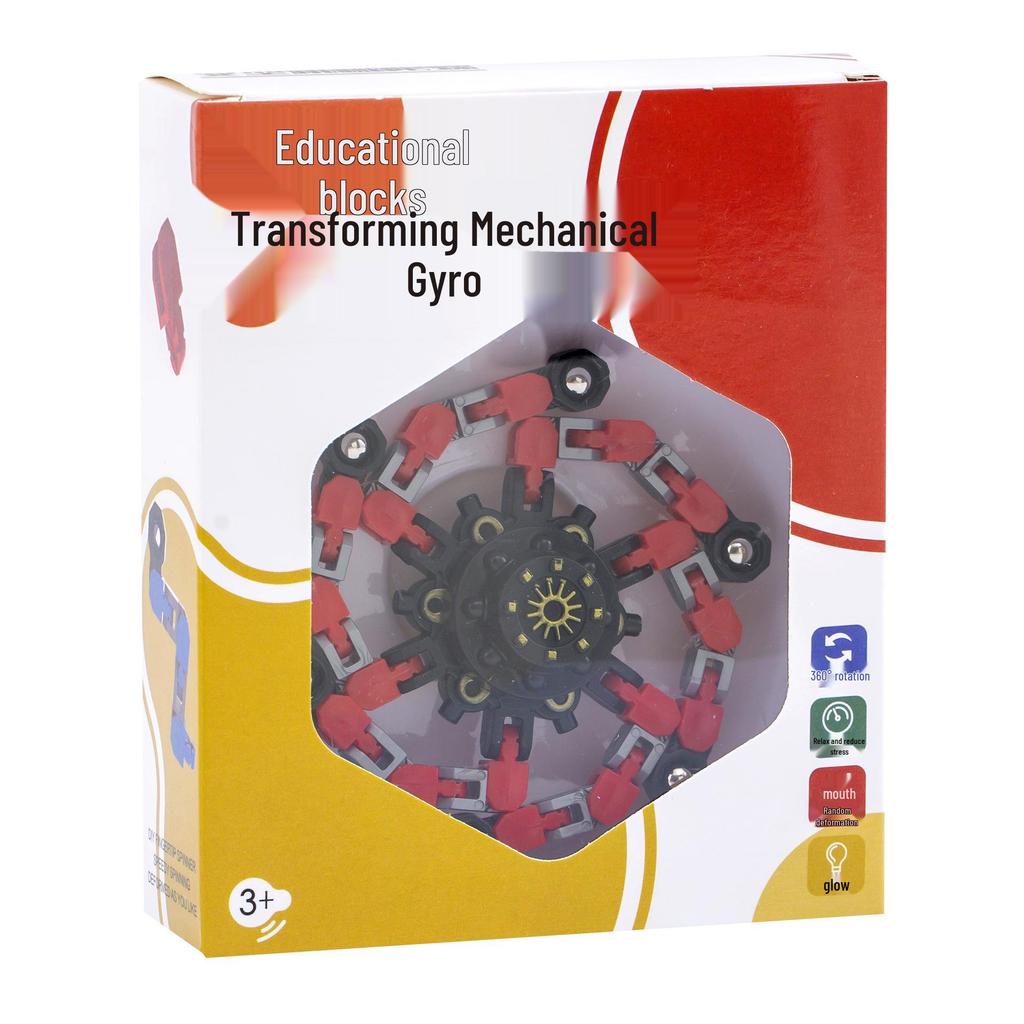 Cross-Finger Kids' Rotating Gyroscope Toy