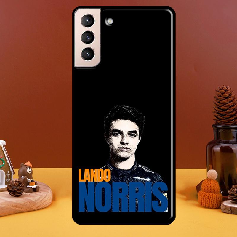 Lando Norris 2021 Hülle für Samsung Galaxy S21 S20 FE Note 20 S22 Ultra Note 10 S8 S9 S10 Plus Handyhülle
