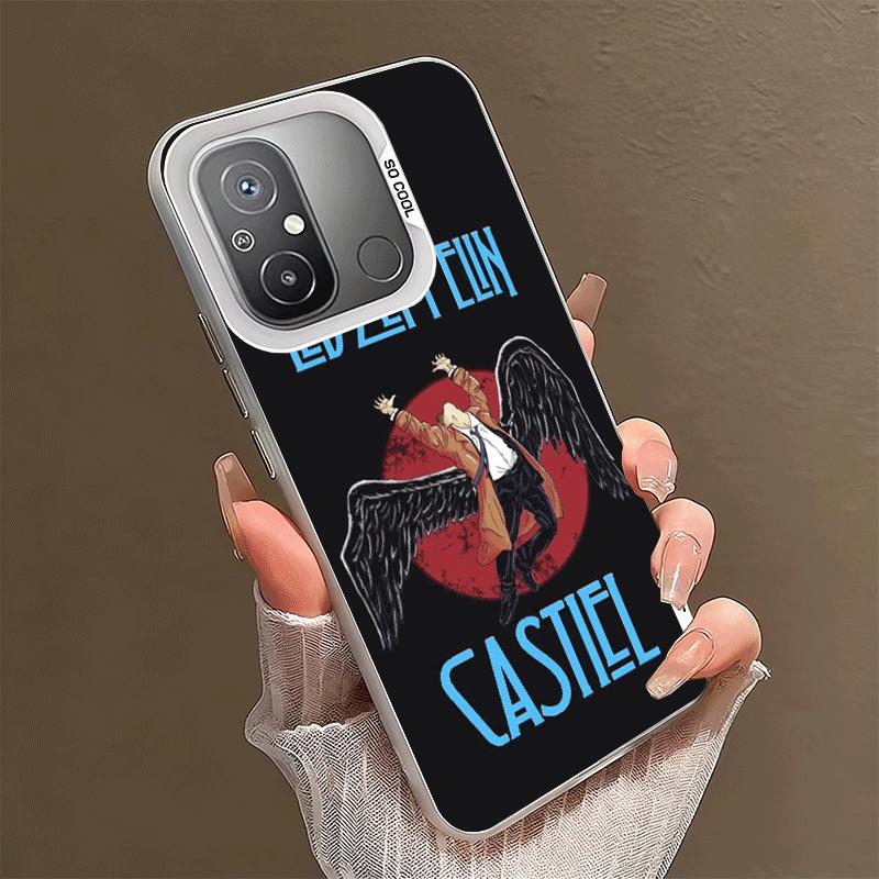 

Angel Castiel Supernatural Soft Phone Case for Xiaomi Redmi 15C 15 14C 13C 12C Poco X5 X6 X7 Pro X3 F8 F7 Ultra M8 13 12 Cover B Xiaomi Poco X5