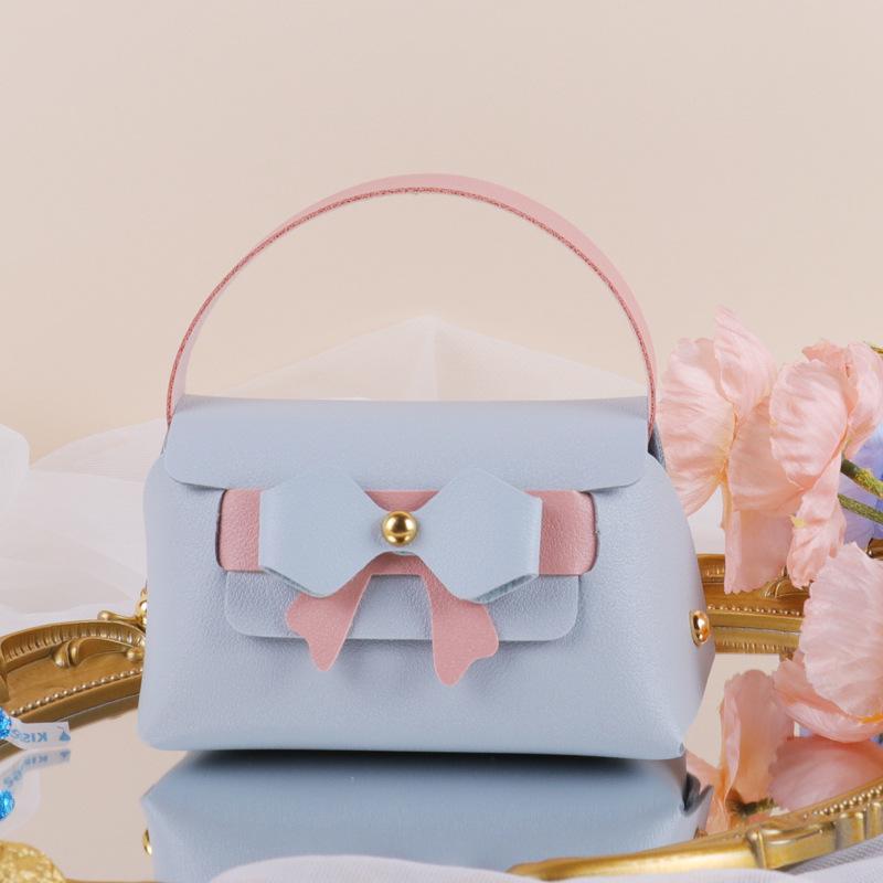 

European Creative Leather Wedding Candy Bag - Bridesmaid Gift & Return Favor 7*12 cm