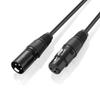 Male To Female 3 Pin Signal Cable XLR Adapter Male To Female Balanced Line  Microphone Supplies