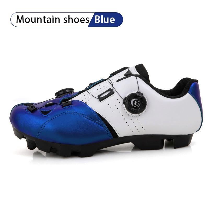 Road Mountain Bike Lock Shoes Men Women Breathable Double Buckle Cycling