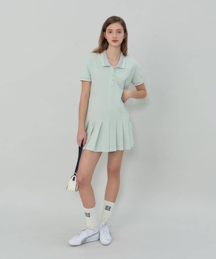 Grove Sage Pique One-Piece (Mint)
