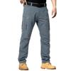 Men’s Cargo Pants Multi Pocket Lightweight Outdoor Pants with Adjustable Waistband