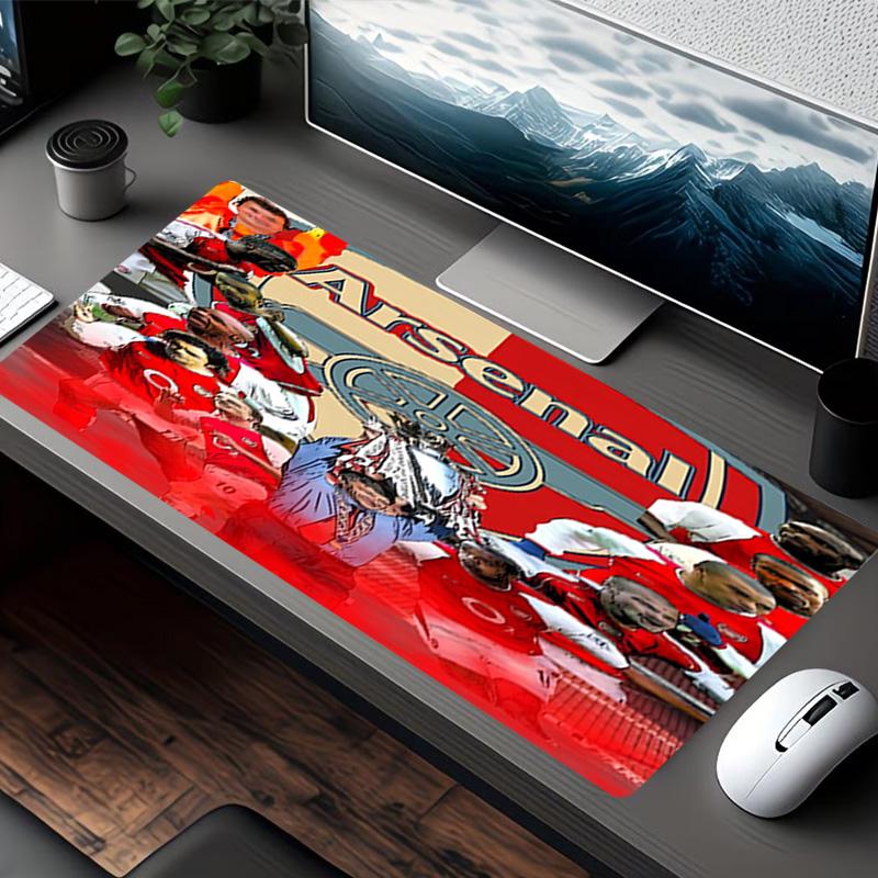 Voetbalteam F.C Print Muismat, voor Toetsenbord Pad Laptop PC Mat voor Kantoor Thuisgebruik, Bureau Decoratie, Perfect Verjaardagscadeau voor Gamers