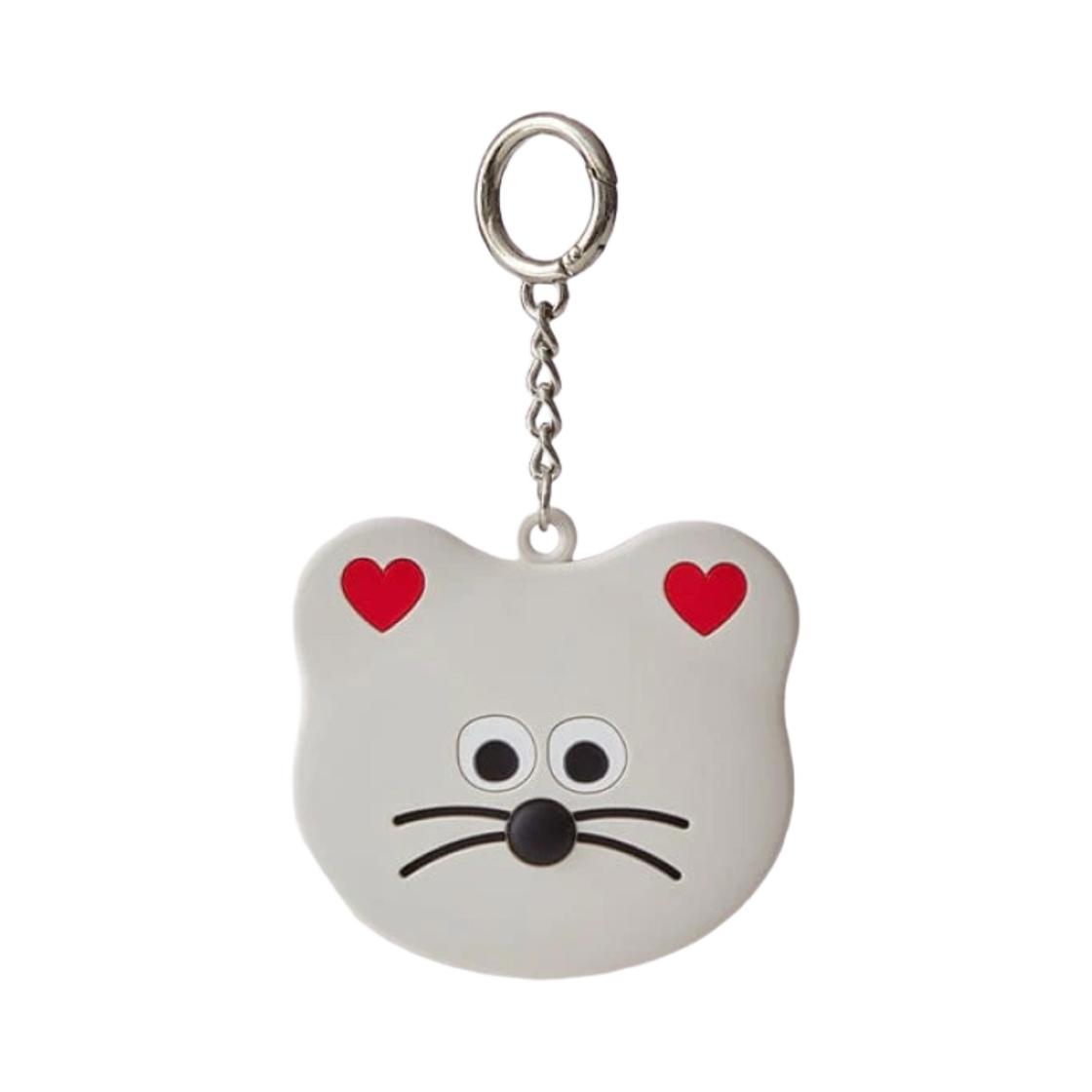 Monamhee Creami Silicone Mirror Keyring Cream ONE SIZE