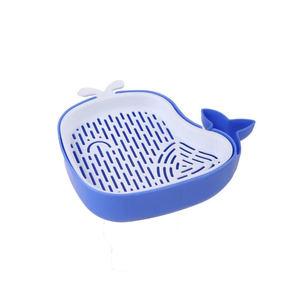 

Новый лоток для выращивания рассады Little Whale, многоразовый лоток для выращивания кошачьей травы, креативный, удобный горшок для проращивания синий