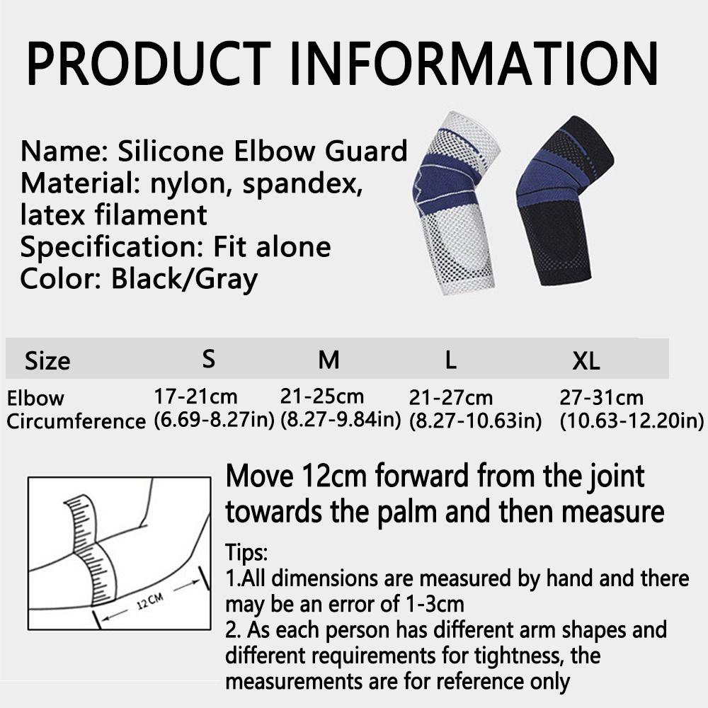 Anti-collision Knee Protector Brace Nylon Knitted Elbow Compression Sleeve  Basketball