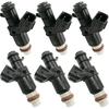 6Pcs 16450-RCA-A01 FJ485 Fuel Injectors 8 Holes Engine Nozzles for Acura TL MDX Honda Accord Odyssey Pilot Ridgeline 16450 RCA A01 16450RCAA01