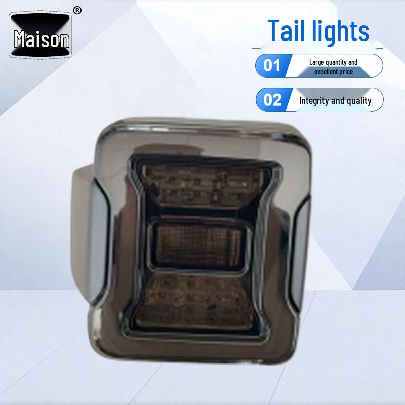 LED Rear Brake Light for 2018-2024 Jeep Wrangler JK 18-24 Jeep Wrangler JL Custom Rear Tail Light