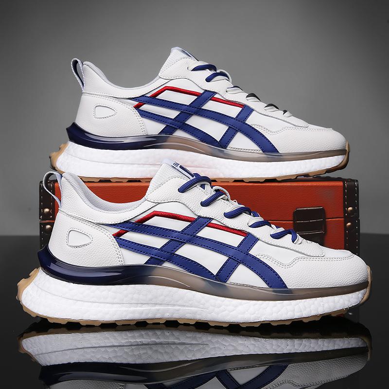 Shoes Men's  Spring New Lightweight Non-slip Fashion Trend All-match Casual Soft Bottom Shock Absorption Running Sports