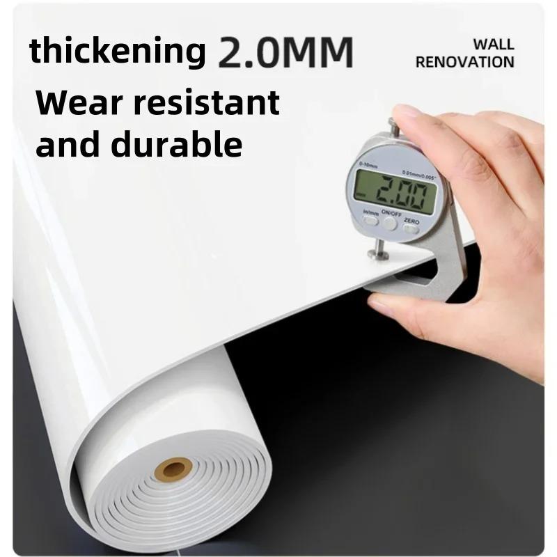 High Quality Thickened Self Adhesive Wallpapers Marble Texture PVC Oil-Proof Splash-proof Decor Cabinet Kitchen Wall Stickers