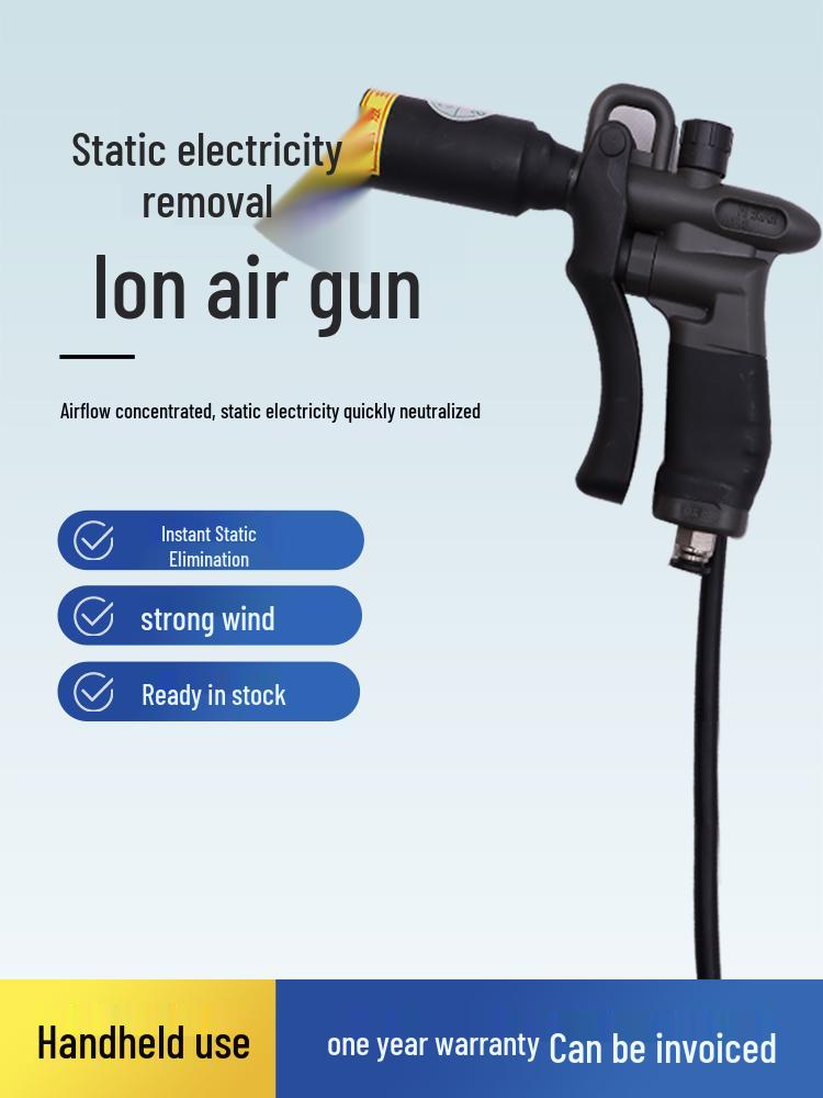 Jonu gaisa pistole, rokas statiskās elektrības