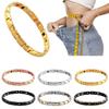 Women Men Sleep Aid Jewelry Treatment Health Care Hematite Detachable Bangle Magnetic Therapy Bracelet Energy Healing