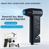 4000mah Cordless Air Duster, 130000 RPM Ultra High Speed Strong Wind Power Air Duster for PC Keyboard Cleaner
