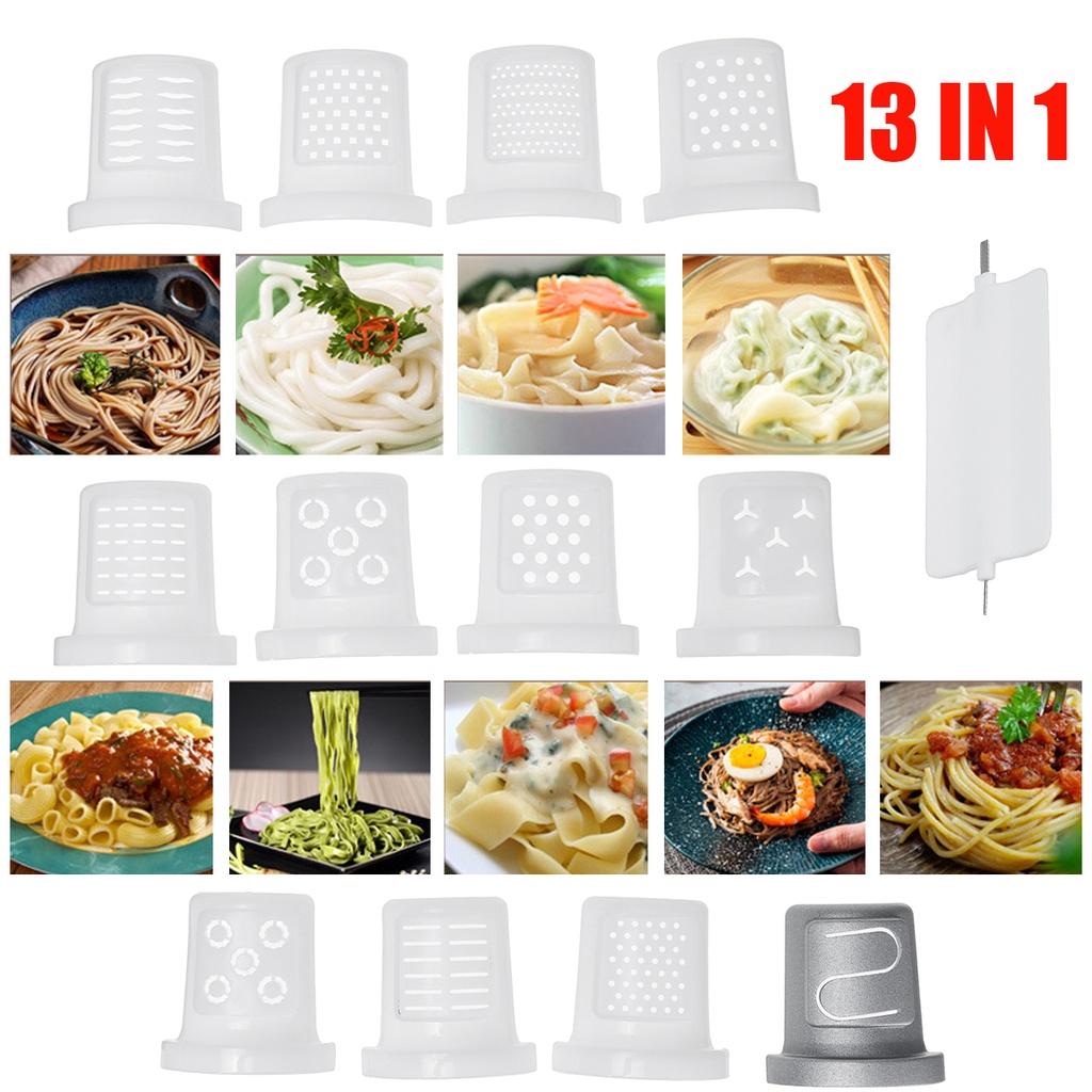 260W Household Multifunctional Automatic Pasta Maker Vegetable Noodle Press Machine Dumpling Spaghetti Cutter Noodles Dough Blender