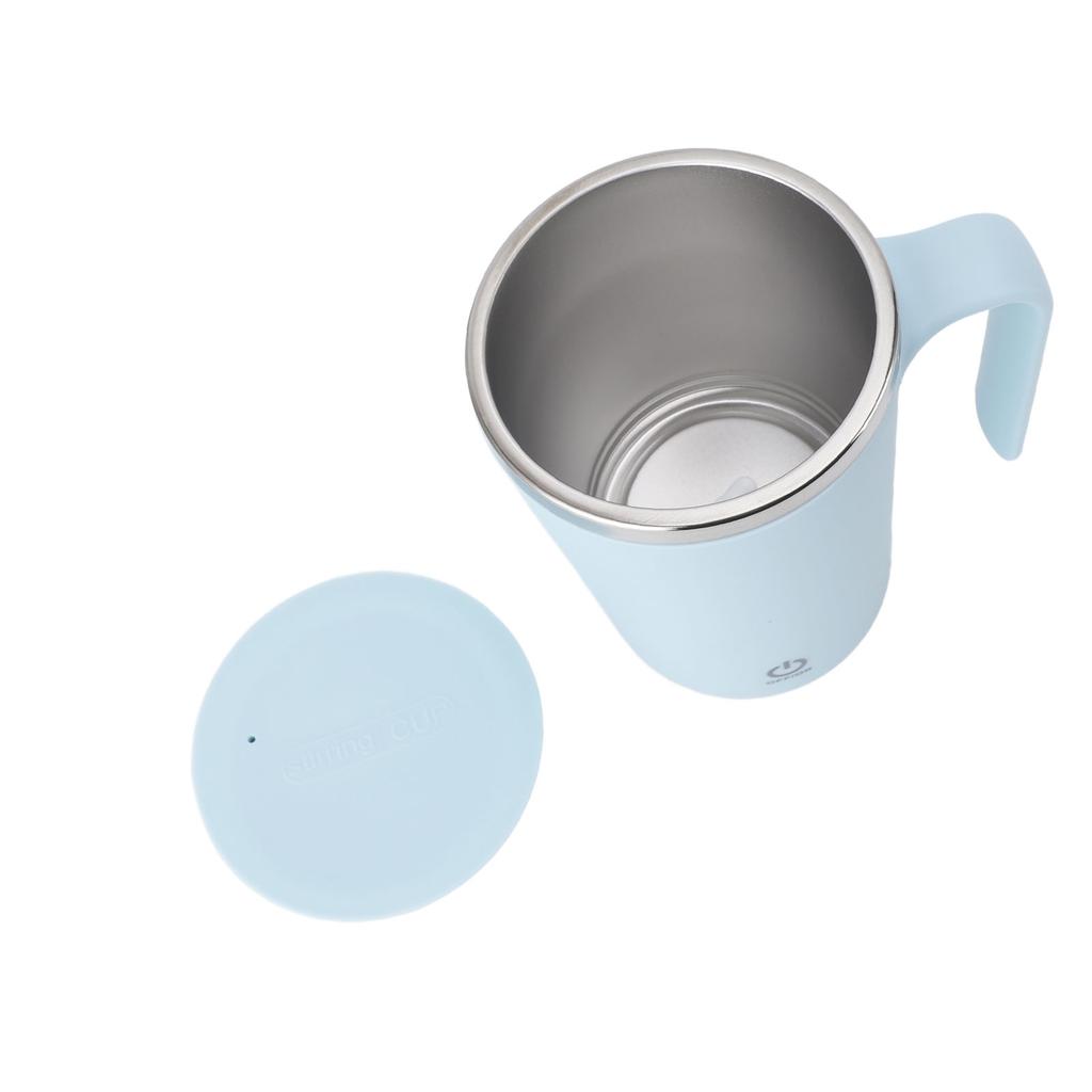 Samo míchací hrnek na kávu Dobíjecí s víčkem Nerezový Přenosný Elektrický Magnetický Automatický