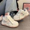 2025 new campus style platform women's shoes spring and summer versatile popular white shoes female leisure sports female students