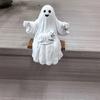 Halloween Resin Specters Swinging Charm Resin Swing Specters Figure Halloween Hanging Decors for Kids Family Enjoyment