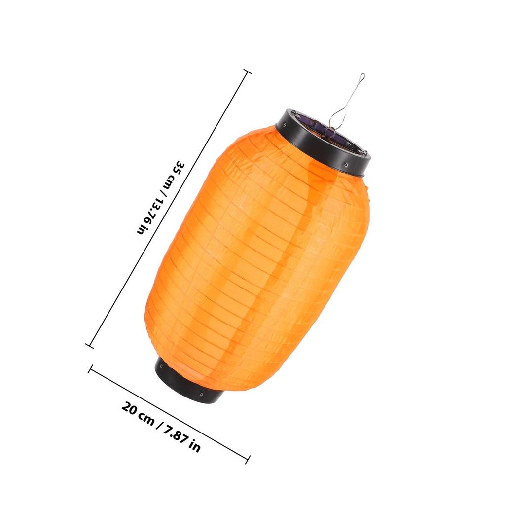 4Pcs Japanese Style Waterproof Hanging Lantern Foldable Decorative Lanterns for Restaurant Sushi Barbecue Outdoor Party