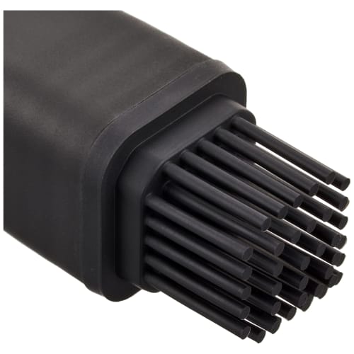 Yamazaki Tower Oil Brush with Lid, Black, Approx. W2.5 X D2.5 X H12cm, Silicone, 4355