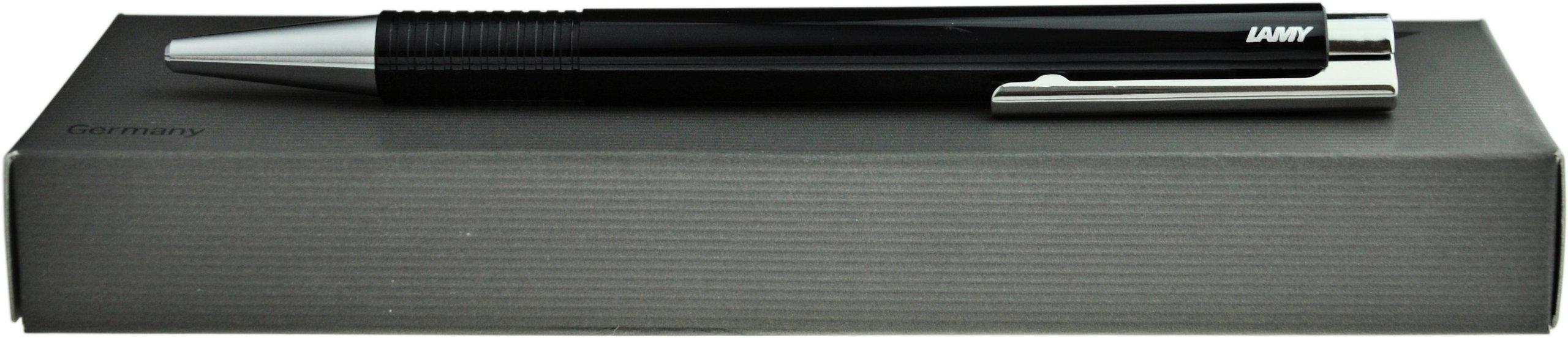 

LAMY Ballpoint Logo Officially Imported Pen, Oil-Based, Plus, Black, L204MPL-BK, чорний