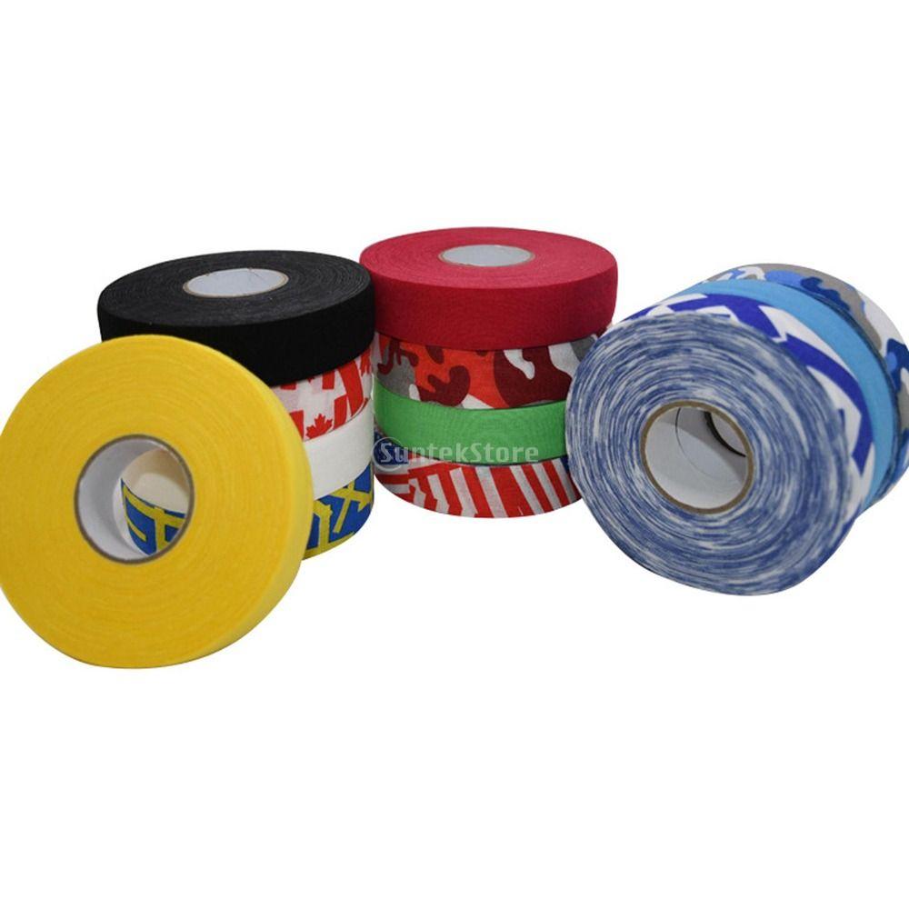 2.5cm*25m Hockey Stick Tape Wear-resistant Golf Tape Fitness Badminton Tape  Bike Grip Handlebar