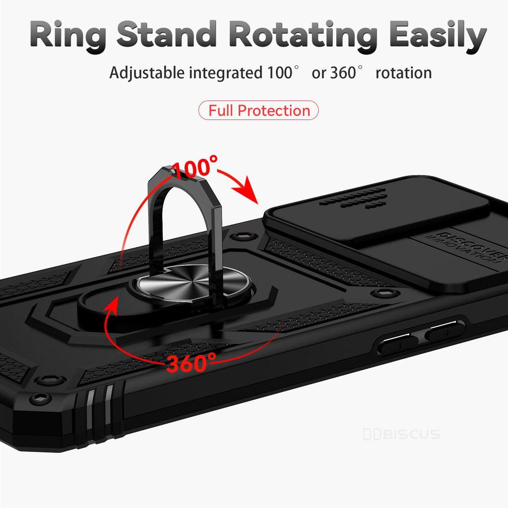 Case For OPPO A54S A16 A16S A 54S A 16 Armor Rugged Shockproof Cover with Slide Camera Cover Funda Coque Carcasa