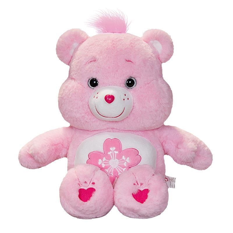 Carebears Rainbow Bear Doll Love Bear Plush Doll Genuine Sakura Care Bear Plush Doll