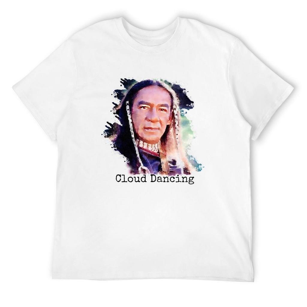 Cloud Dancing T-Shirt Anime Stuff Vintage T Shirts Sublime Mens Workout Shirts