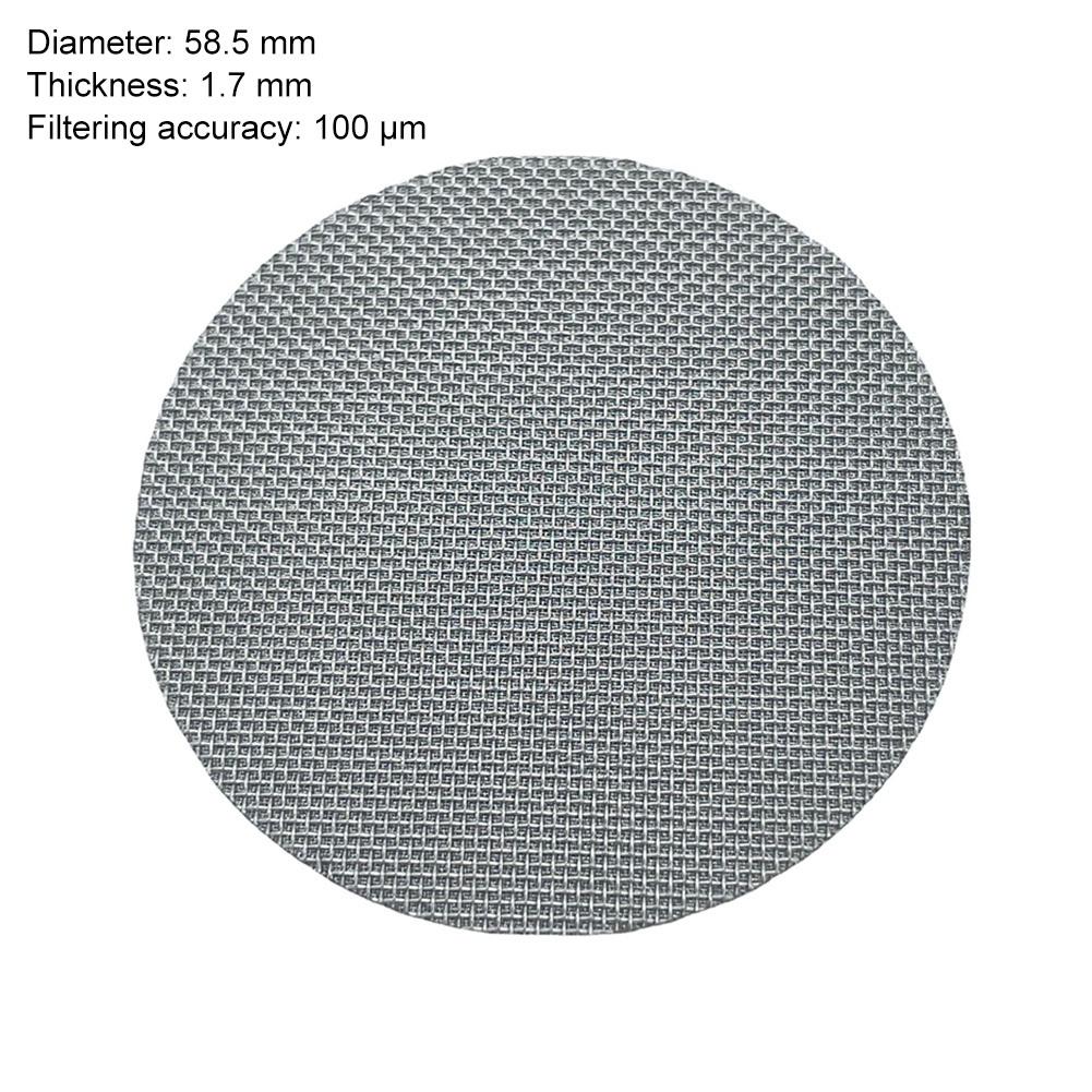 

51/53,5/58,5 мм кофейный фильтр пластина сменный фильтр обратной промывки сетчатый экран портафильтр для кофемашины ручка шайба экран 58.5mm x1.7mm