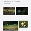 Double Ring Golf Ball Picker Locking Portable Golf Ball Catcher  Golf Accessories