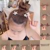 Rhinestone U Shape Hair Styling Comb Butterfly Spring Hair Comb Invisible Extra Hair Holder  Girls
