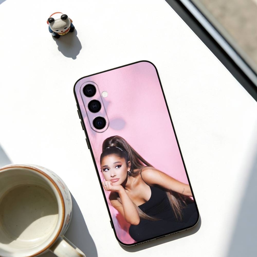

Singer Ayliva Phone Case For Samsung Galaxy A73,A72,A71,A70,A53,A52,A51,Soft Black Cover Samsung a42 5g