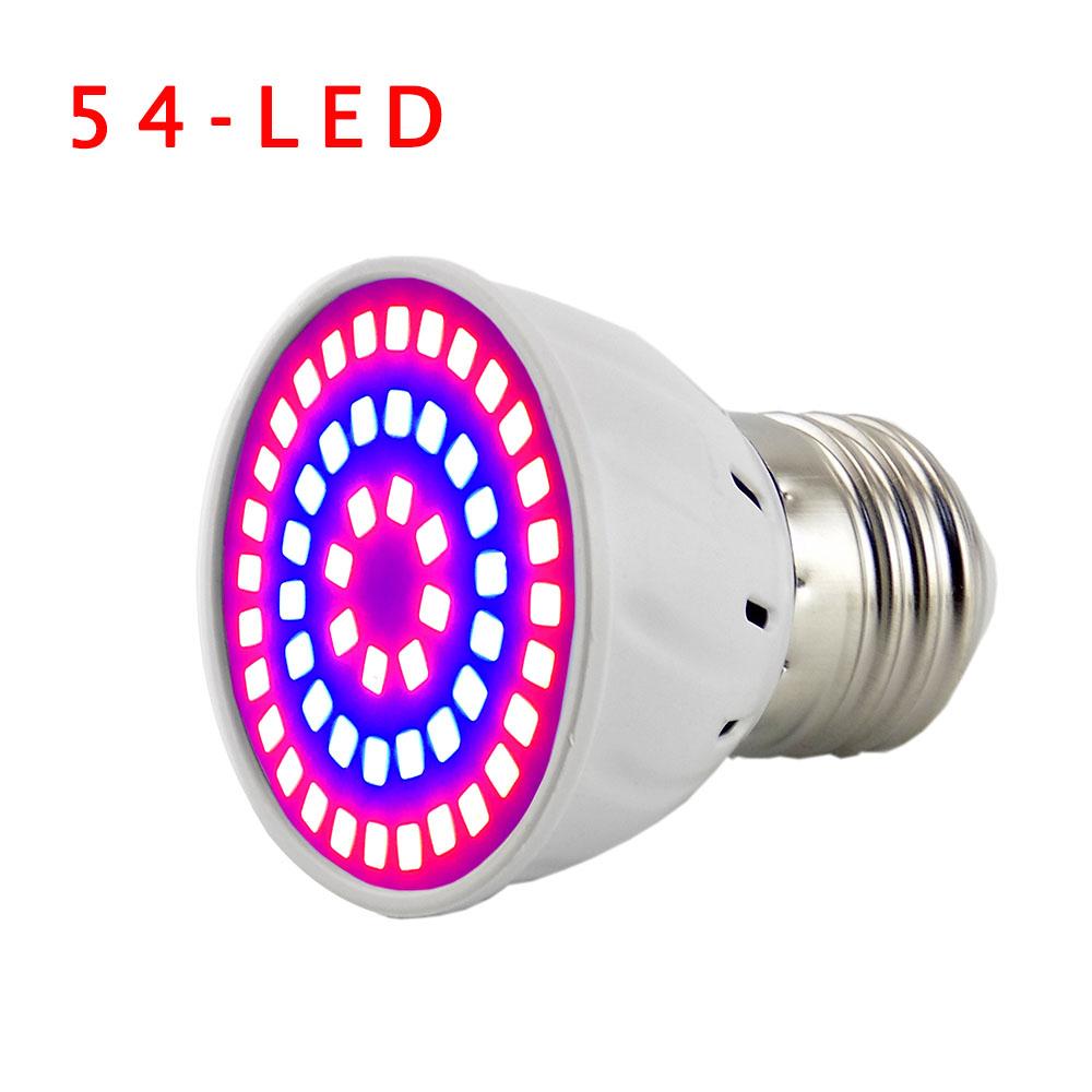 220V 3W 4W 5W LED Grow Light E27 Plant Flower Growing Lamp Bulb Indoor Greenhouse For Hydroponic Vegetable System Growth