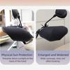 Breathable Summer Handlebar Muffs 3D Design Waterproof Sunshade Cover Easy To Install Sun Protection Hard Shell Motorcycle