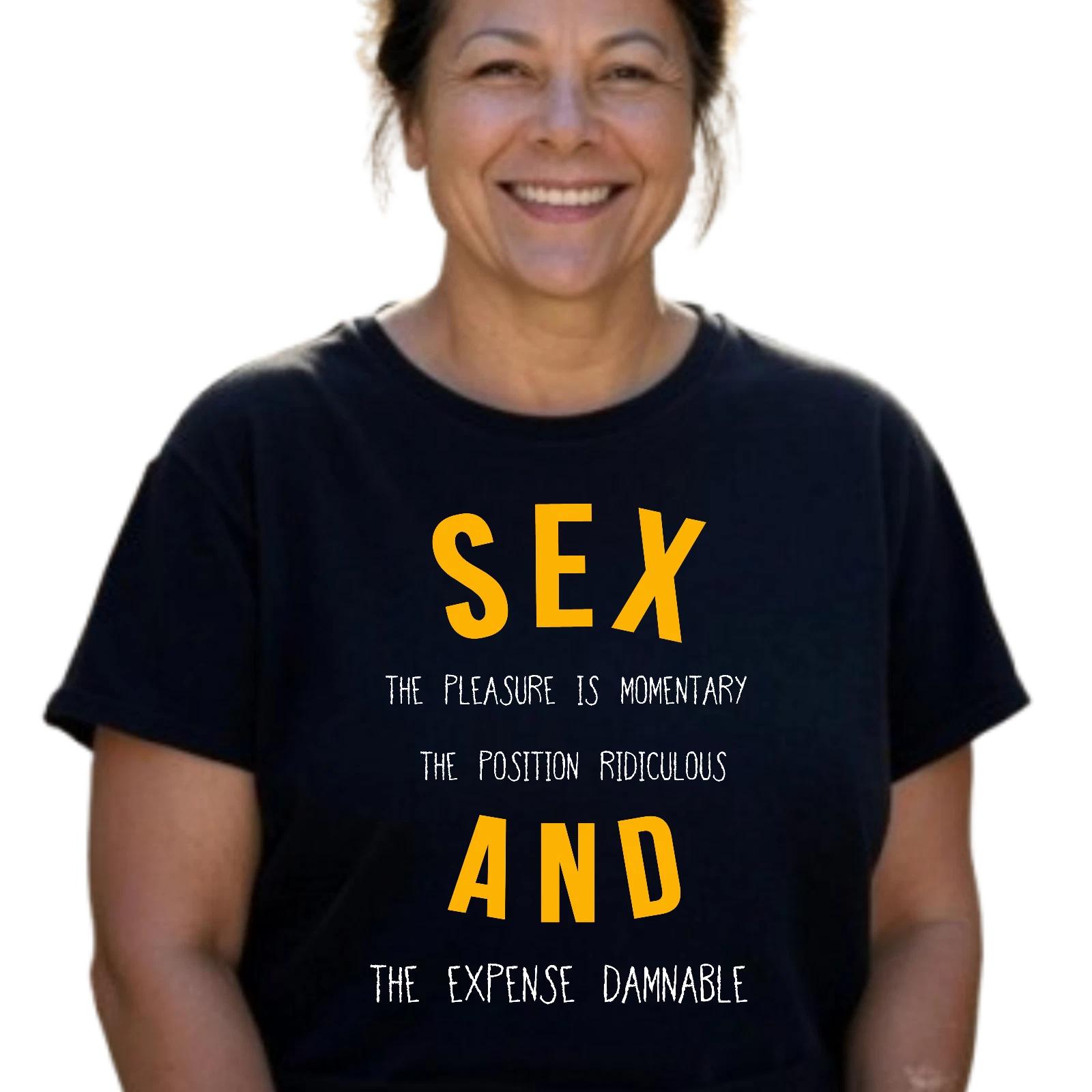 Funny Sex Quote T-T-Shirt, Humorous Adult Tee, Sarcastic Wordplay T-Shirt, Naughty S