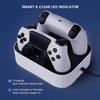 Dual Controller Charger for PlayStation 5 / PS5 DualSense / Edge  Controller Charging Station Dock