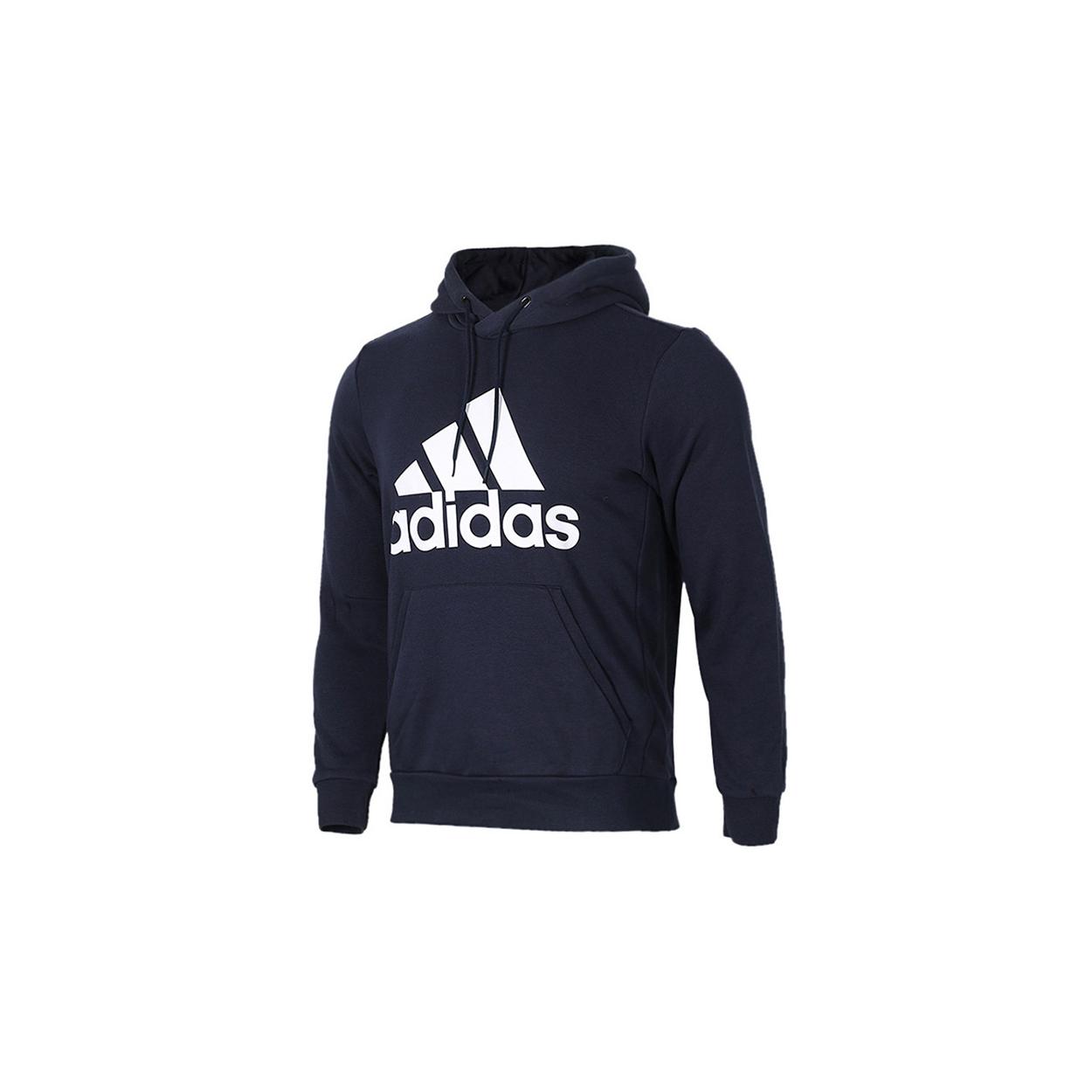 Толстовки Adidas Мужские Темно-синие С капюшоном Умеренный Обычный DT9943 S