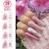 Saviland Lengthening Nail Powder Kit No Light Required 3 Colors Gel Nail Set for Nail Extensions Liquid Set - UV/LED - - 6-Piece - Beginner-Friendly