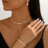 Colier, Cercei și Brățară la Modă, Noi, Ediție Limitată, Unice, High-end, Versatile, cu Lanț Ghepard