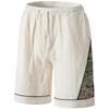 New Men's Casual Shorts Jacquard Colour Blocking Sports Shorts Five-minute Trousers