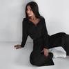 Womens Fall Hooded Sweatshirt Set 2 Piece Casual Streetwear Tracksuit Long Sleeve Pants