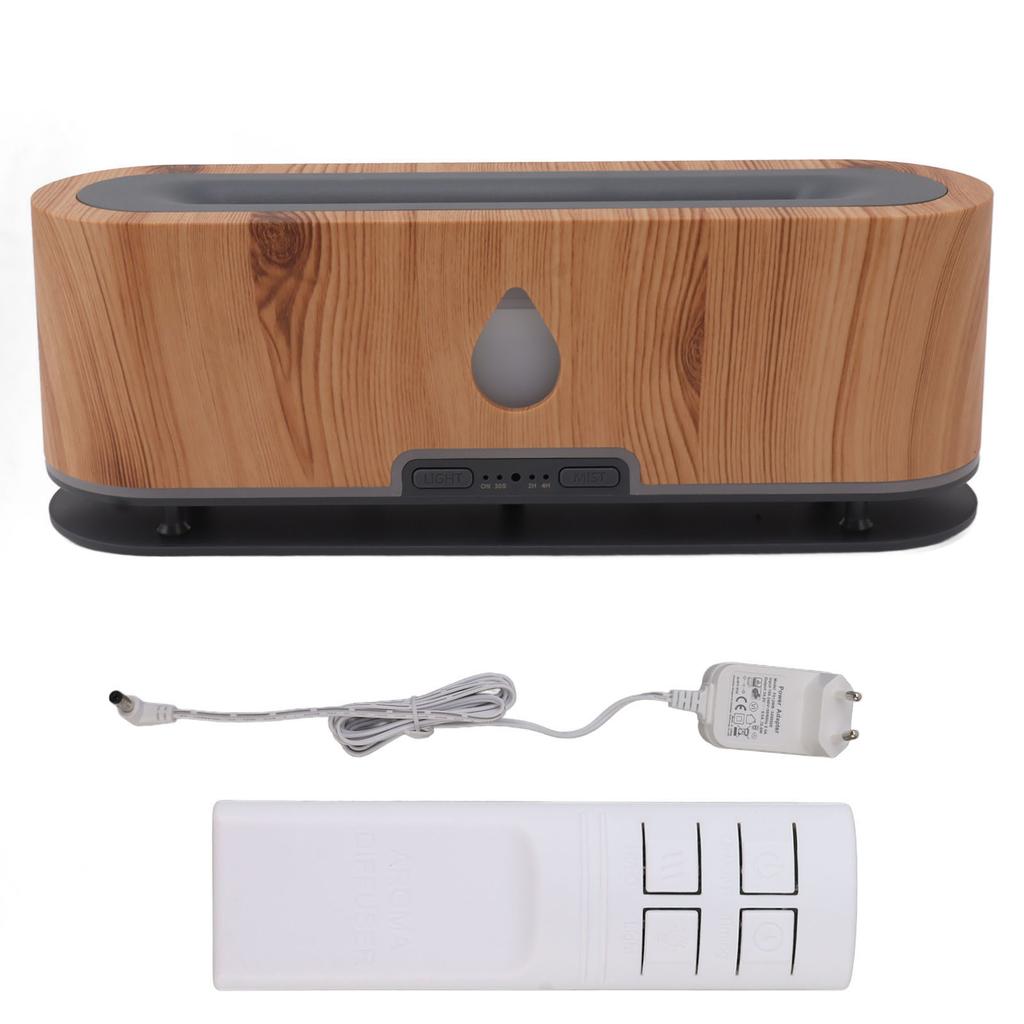 Essential Oil Diffuser Coulorful Flame Ultrasonic Aroma Diffuser Humidifier with Remote Control for