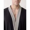Cotton Waffle Japanese Kimono Men's Hotel Bathrobe